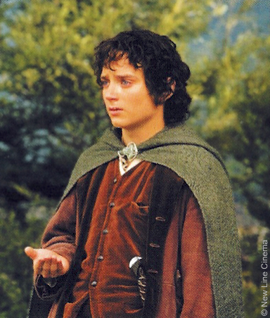 elijah wood frodo. Elijah Wood as Frodo