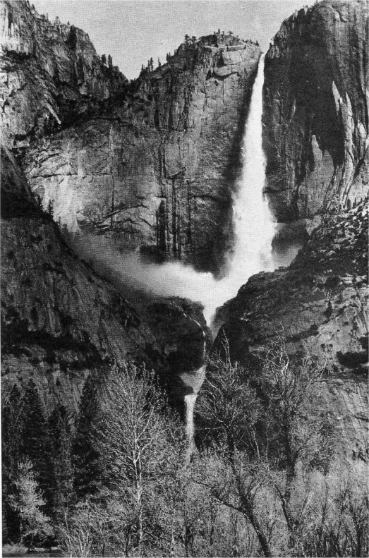 Ansel Adams, Yosemite Falls. Julia, Toby (our youngest son) and I visited 