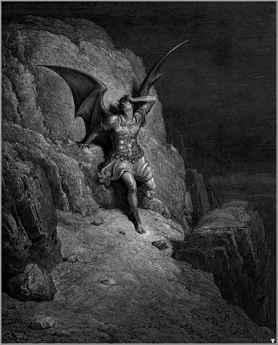 Gustave Dore, Satan in "Paradise Lost"
