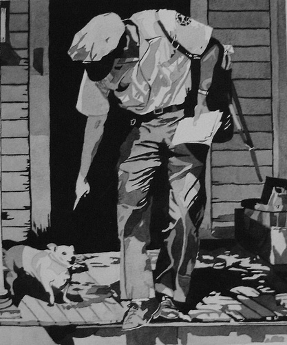 Elizabeth Crabtree, the mailman