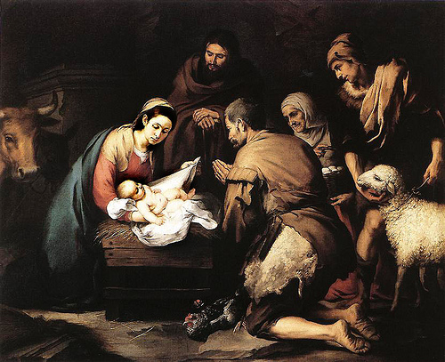 Bartolomé Esteban Murillo, "Adoration of the Shepherds"