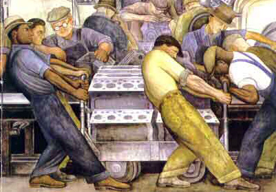 Diego rivera ford mural #3